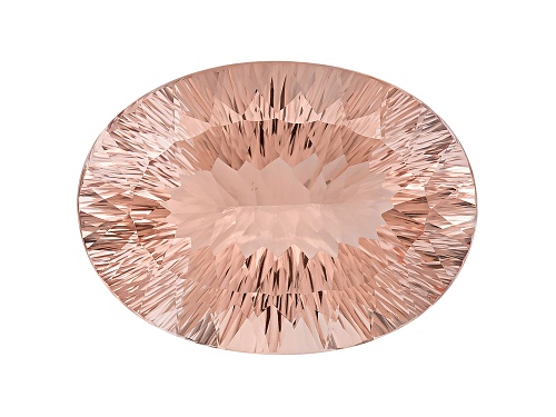 Morganite 30.20x22.17mm Oval Quantum Cut 50.99ct