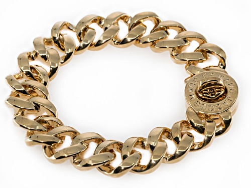 Marc By Marc Jacobs Goldtone Bracelet with Small Katie Turnlock