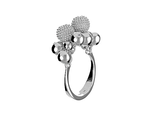 Hot Diamonds Ula Cluster Sterling Silver And Diamond Ring - Size 7
