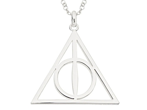 Photo of Harry Potter Dealthy Hallows Silver Plated Necklace