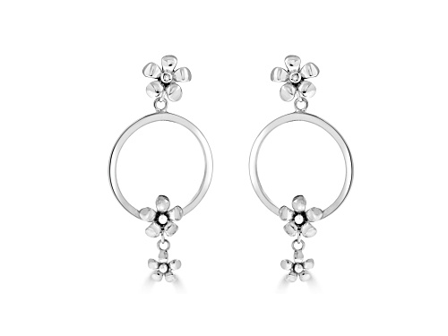 Photo of Hot Diamonds Paradise Drop Sterling Silver and Diamond Earrings