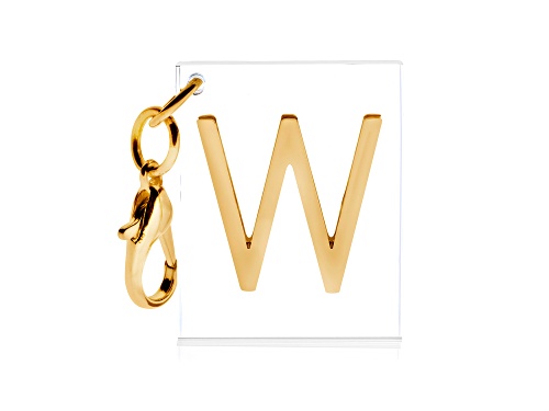 Photo of Stella McCartney Alphabet Charm Key Ring "W"