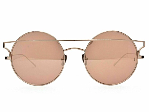 Sunday Somewhere MATILDA Rose Gold/Pink Sunglasses