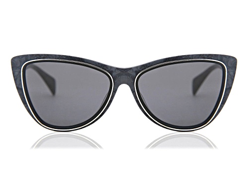 Yohji Yamamoto Black / Gray Sunglasses