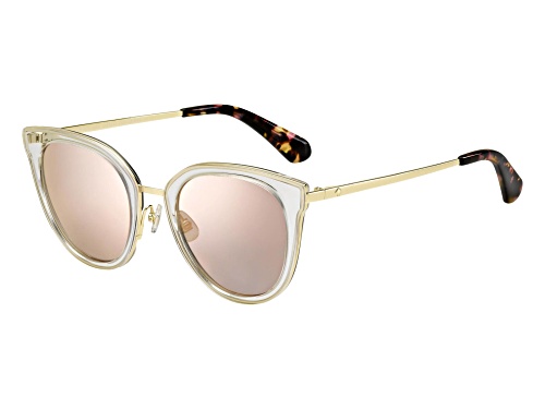 Photo of Kate Spade Jazzlyn Translucent Clear Gold/Pink Sunglasses
