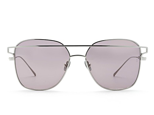 Photo of Sunday Somewhere JESSE Silver Frame / Pink Lens Sunglasses
