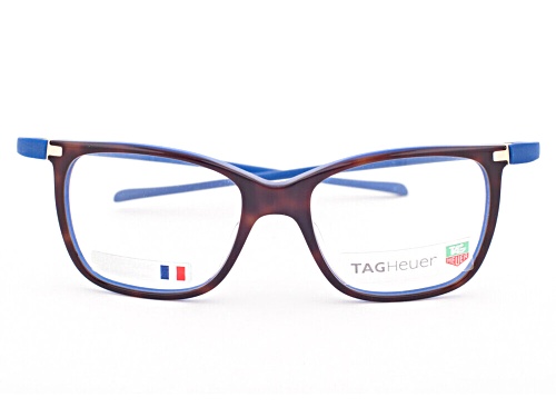 Photo of Tag Heuer Tortoise Blue Eyeglasses