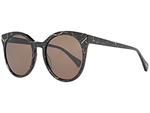 Yohji Yamamoto Brown Frame / Brown Lens Sunglasses