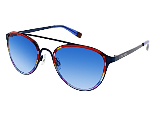 Steve Madden Red and Blue Matte/Blue Sunglasses