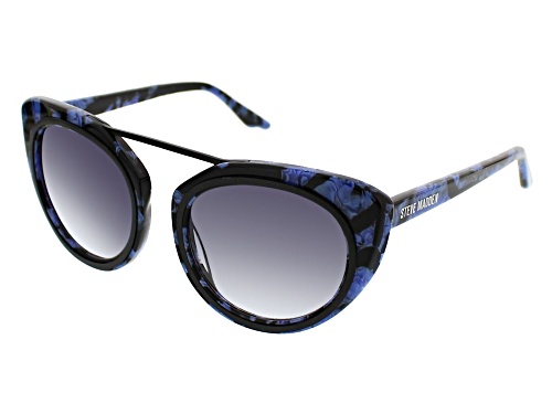 Steve Madden Blue Tortoise/Grey Sunglasses