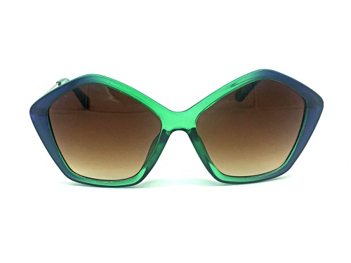 Photo of BCBG Maxazria Green/Brown Sunglasses