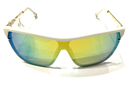Photo of FILA White/Yellow Green Shield Sunglasses