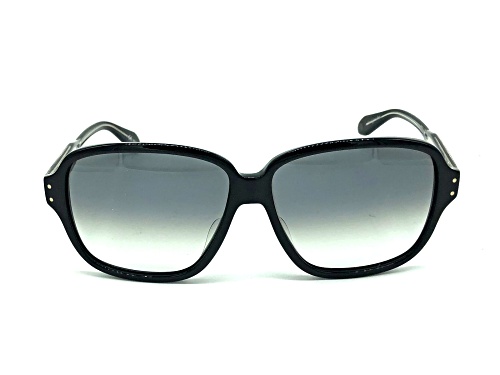 Garrett Leight Strongs Black/Grey Sunglasses