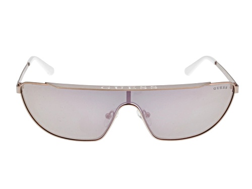 Photo of Guess Rose Gold/Pink Shield Sunglasses