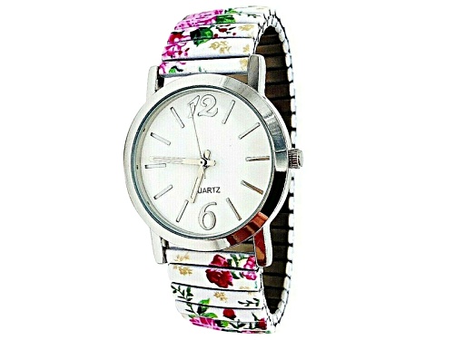 Photo of Avon Women's Signature Collection Pretty Floral Expansion Watch