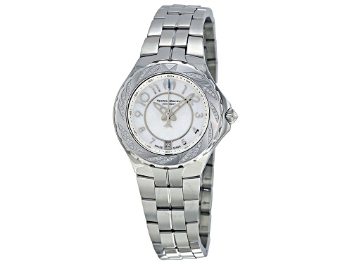 TechnoMarine Sea Pearl White Dial Diamond Stainless Steel Ladies Watch