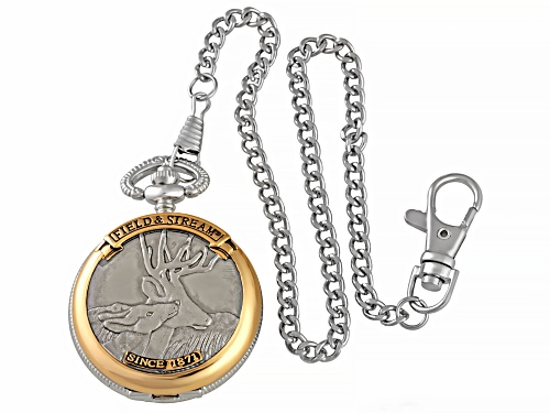 Photo of Field and Stream Two Tone Deer Pocket watch