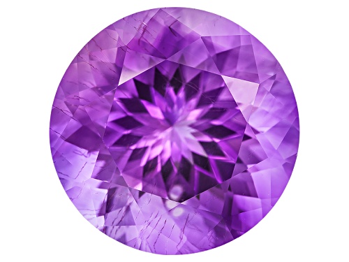 Moroccan Amethyst With Needles Avg 10.50ct 15mm Round