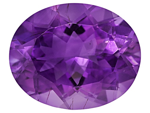 Photo of Moroccan Amethyst With Needles Min 2.00ct 10x8mm Oval