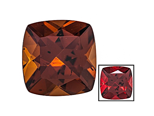 Honey Red Garnet Color Shift 9mm Square Cushion 3.25ct
