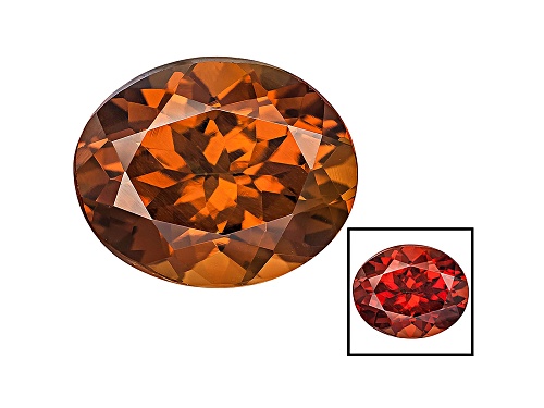 Malaya color shift garnet min 4.50ct 11x9mm oval