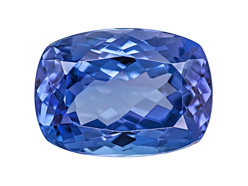 Tanzanite 3.29ct 10.5x7.5mm rectangular cushion mixed cut