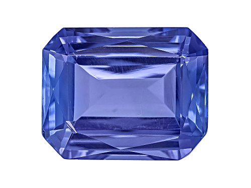 Tanzanite 2.84ct 9.5x7.5mm rectangular octagonal scissors cut