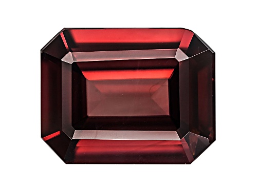 Tanzanian Red Zircon Min 2.50ct 9x7mm Emerald Cut