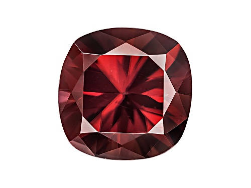 Tanzanian Red Zircon Min 2.00ct  7mm Square Cushion