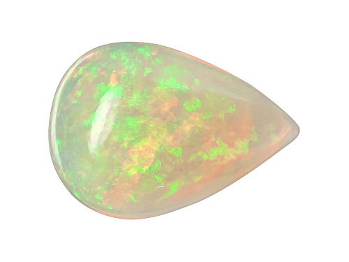 Ethiopian Opal 14x10mm Pear Shape Cabochon 2.50ct
