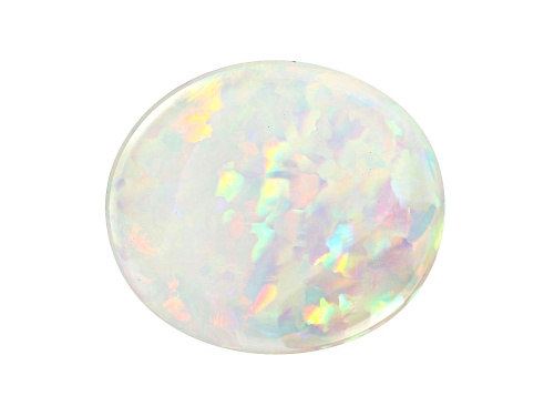 Ethiopian Opal 27.39ct 24.76x21.52mm oval cabochon