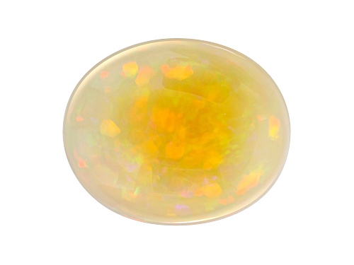 Tazma Ethiopian Opal™ 19.42ct 21.88x18.08mm oval cabochon