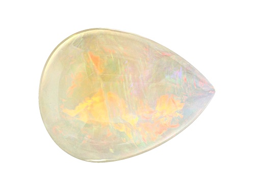 Ethiopian Opal 17.84ct 25.34x19.06mm pear shape cabochon