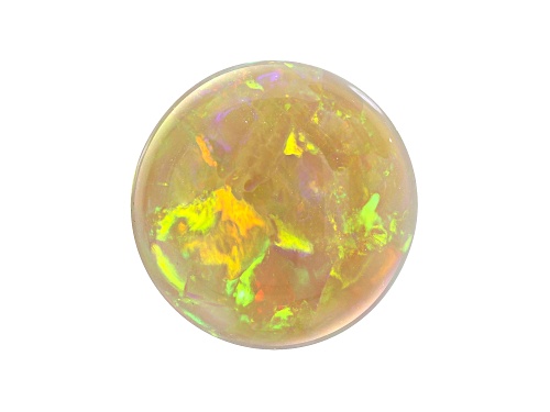 Tazma Ethiopian Opal™ 14.04ct 18.88mm round cabochon