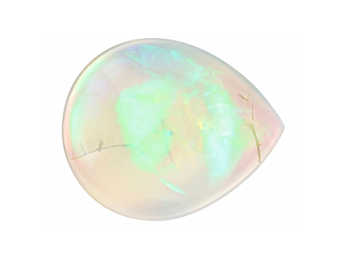 Ethiopian Opal 11.68ct 19.44x16.03mm pear shape cabochon