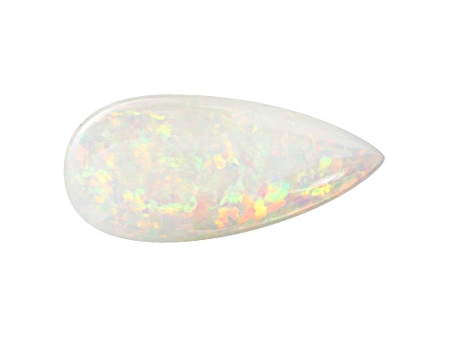 Ethiopian Opal 9.59ct 30.12x13.87mm pear shape cabochon
