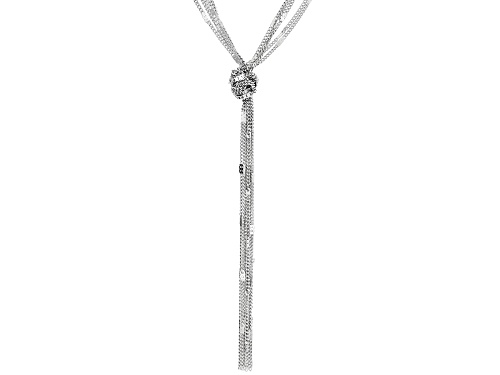 Photo of Off Park ® Collection, Silver Tone Knot Necklace
