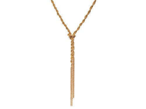 Off Park® Collection, Gold Tone Knotted Necklace