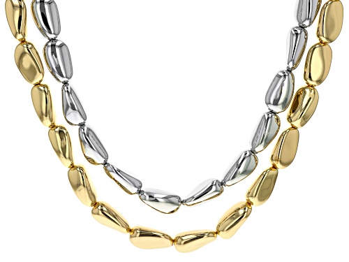 Off Park® Collection, Gold & Silver Tone Set of 2 Necklace Set