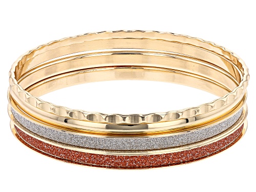 Off Park® Collection, Gold Tone Set of 4 Bangle Bracelets