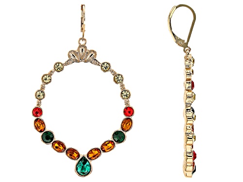 Off Park® Collection, Multi-Color Crystal Gold Tone 