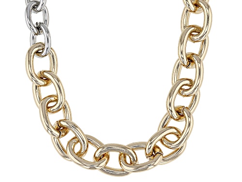 Off Park® Collection Two-Tone Link Necklace - Size 21