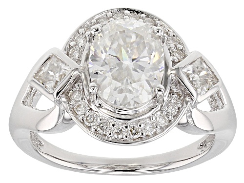 Photo of Pre-Owned MOISSANITE FIRE® 2.66CTW DEW PLATINEVE® RING - Size 5