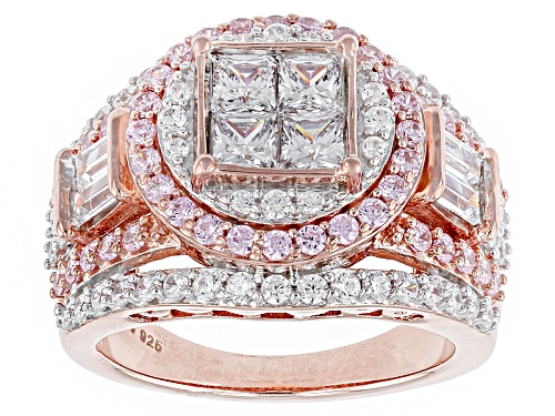Photo of Pre-Owned Bella Luce ® 4.91ctw Diamond Simulant Eterno ™ Rose Ring (2.71ctw Dew) - Size 6