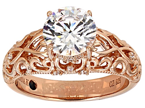 Pre-Owned Vanna K ™ For Bella Luce ® 3.17ctw Round Eterno ™ Ring (2.20ctw Dew) - Size 10