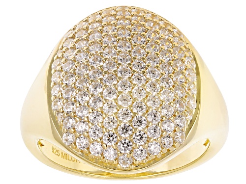 Pre-Owned Bella Luce® Italia 1.52ctw White Diamond Simulant Eterno™ Yellow Ring(0.92ctw DEW) - Size 5