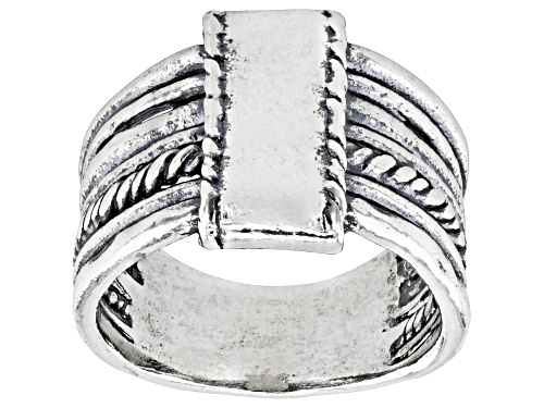Pre-Owned Artisan Collection of Israel™ Sterling Silver Multi-Row Band Ring - Size 6