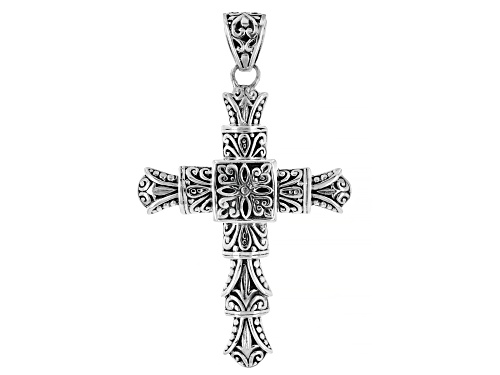 Pre-Owned Artisan Collection of Bali™ Sterling Silver Cross Pendant