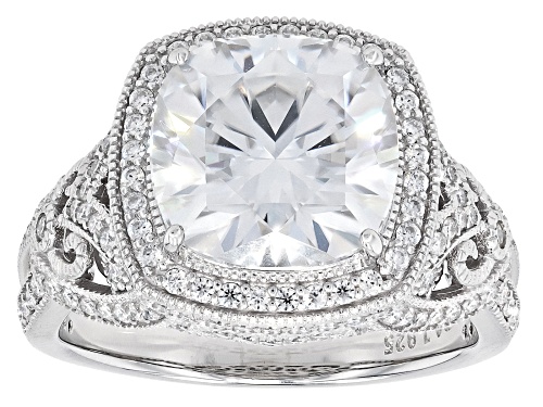 Pre-Owned MOISSANITE FIRE® "2025 HOLIDAY RING" 6.64CTW DEW LIMITED EDITION PLATINEVE® RING - Size 5