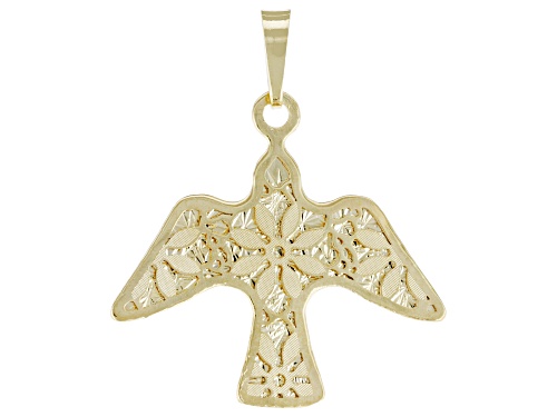 Pre-Owned 14k Yellow Gold Fiori Ricami "Peace Dove" Pendant